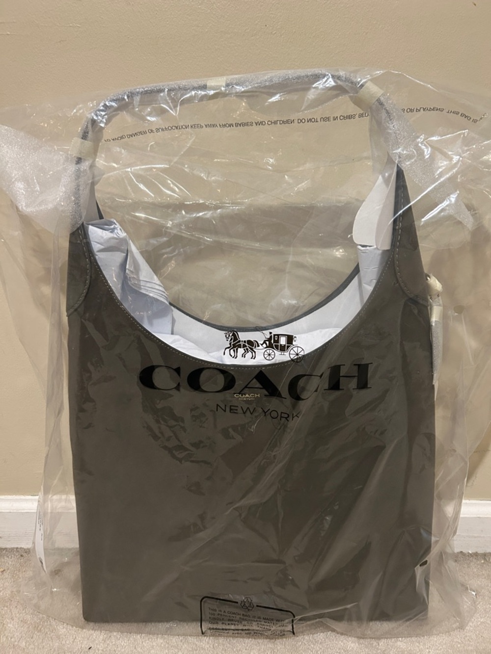 Coach Brooklyn 39 Olive NWT - Picture 6 of 8